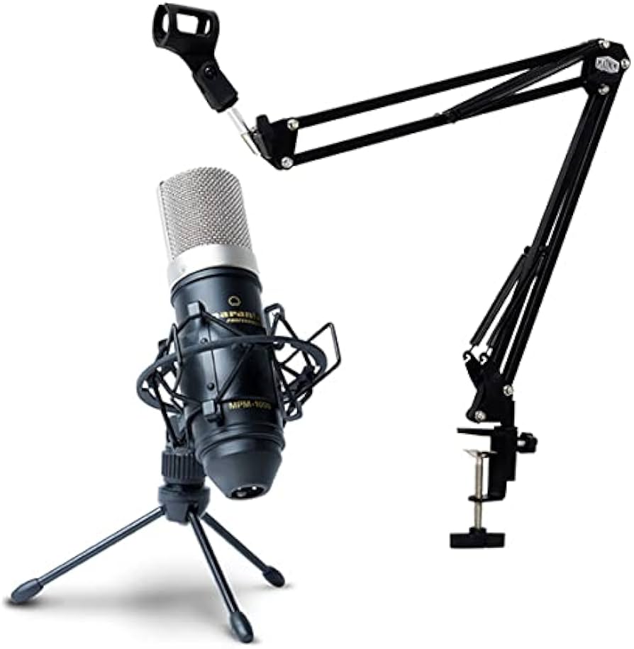 Amazon.co.jp: マランツプロ コンデンサーマイク MPM1000 + アーム型