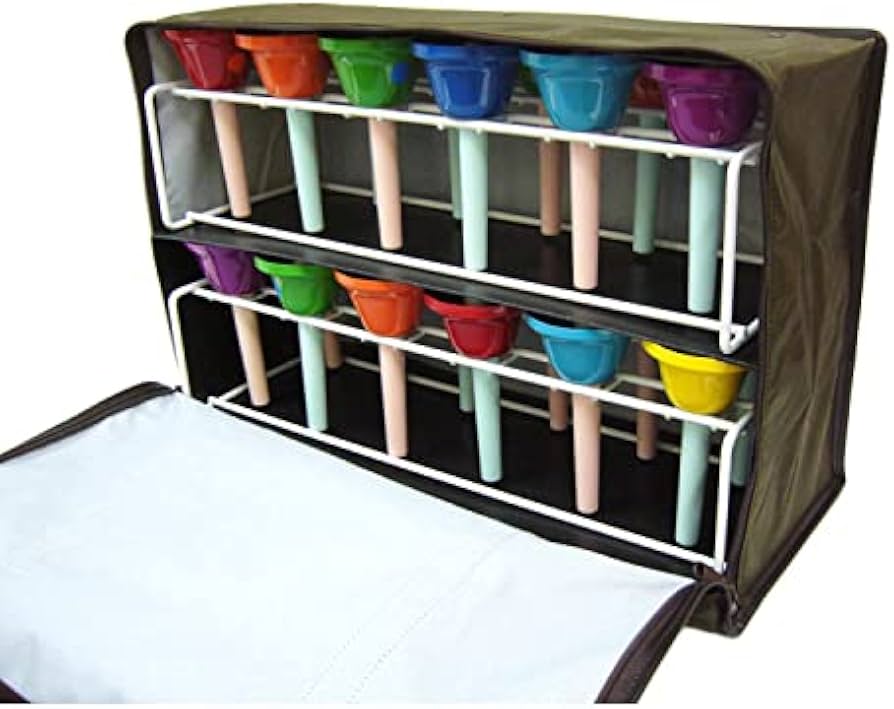 Amazon | ウチダ ミュージックベル(ハンドベル) カラー23音スタンド