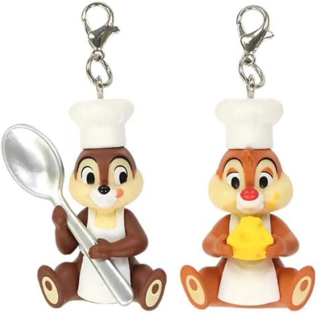 Amazon.co.jp: チップ＆デール チャーム2個 東京ディズニーシー フード