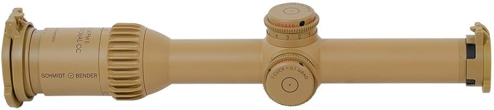 Amazon.com : Schmidt & Bender 1-8x24 PM II ShortDot Dual CC Rifle