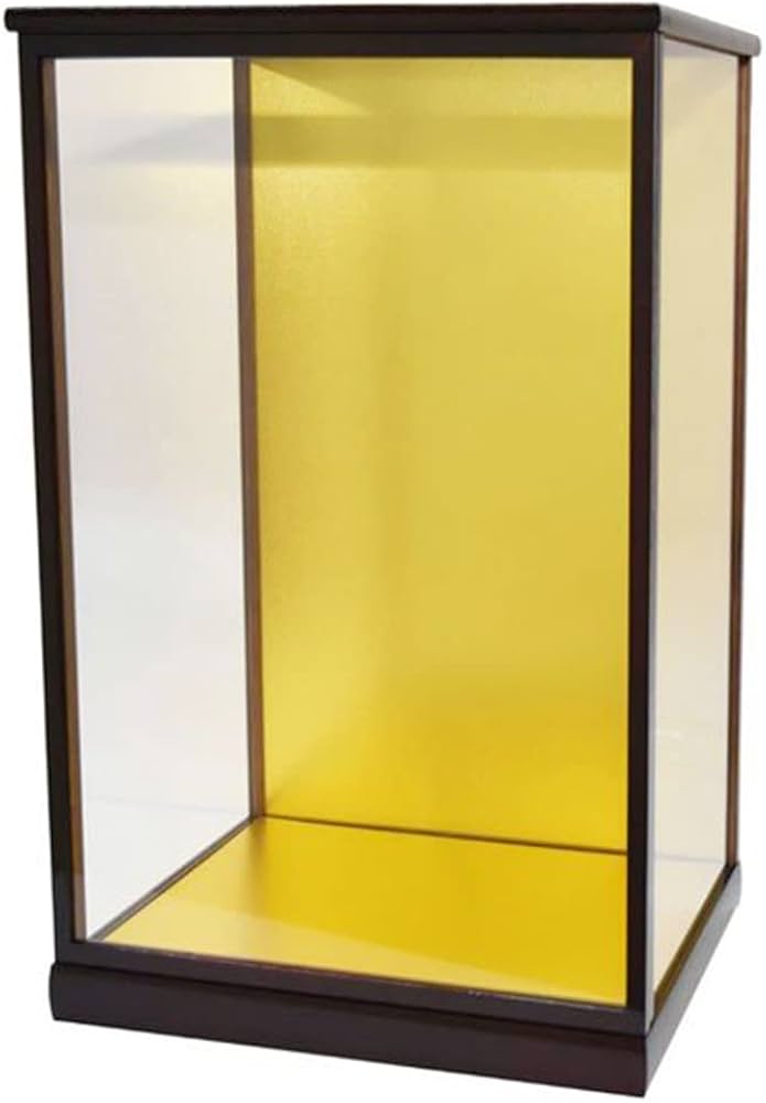 Amazon.co.jp: 日本人形ケース ガラスケース 大型 横45奥40高75cm