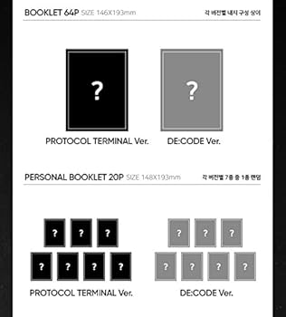 MONSTA X - The Code [PROTOCOL TERMINAL+DE :CODE ver. SET] 2CD+