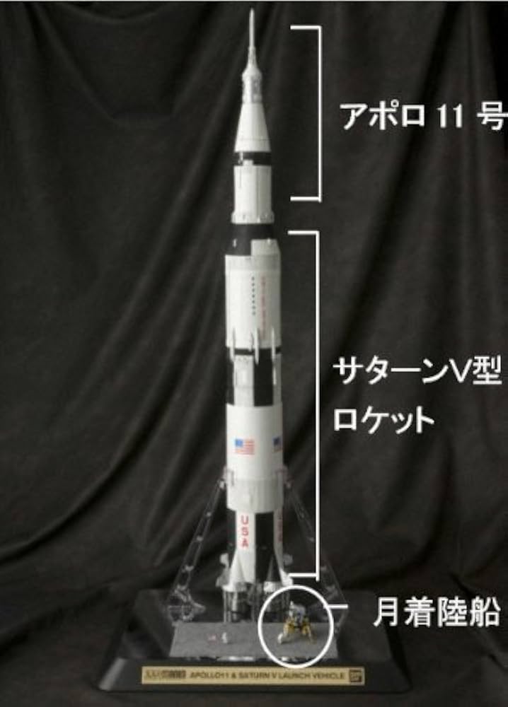 Amazon.co.jp: TAMASHII NATIONS 大人の超合金 アポロ11号&サターンV型