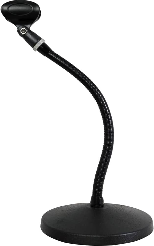 Amazon.co.jp: KC グースネック 卓上マイクスタンド ブラック MDS-3/BK