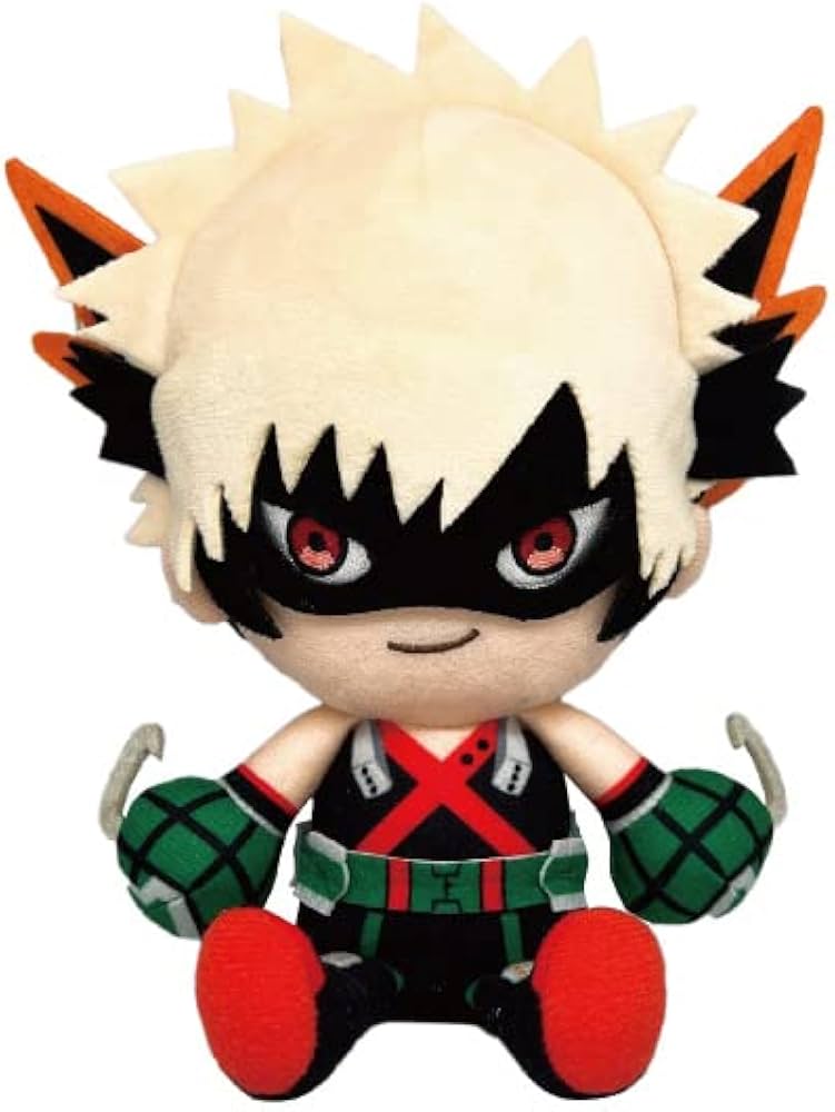 Amazon.co.jp: 僕のヒーローアカデミア 爆豪勝己 Chibiぬいぐるみ