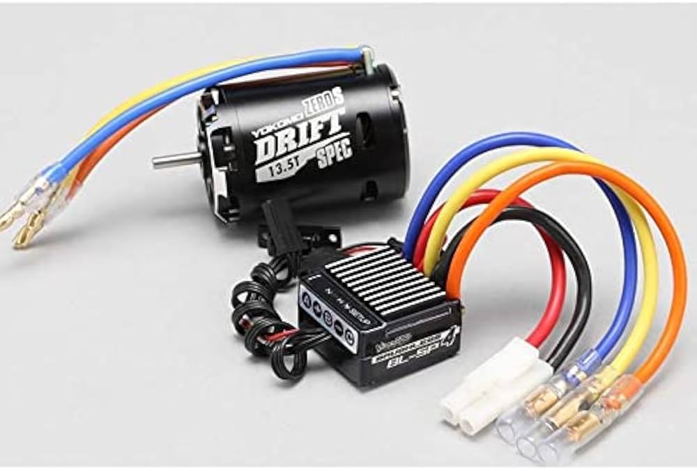 Amazon.co.jp: YOKOMO(ヨコモ)/BL-S4135DB/BL-SP4 ブラシレスESC+ZERO