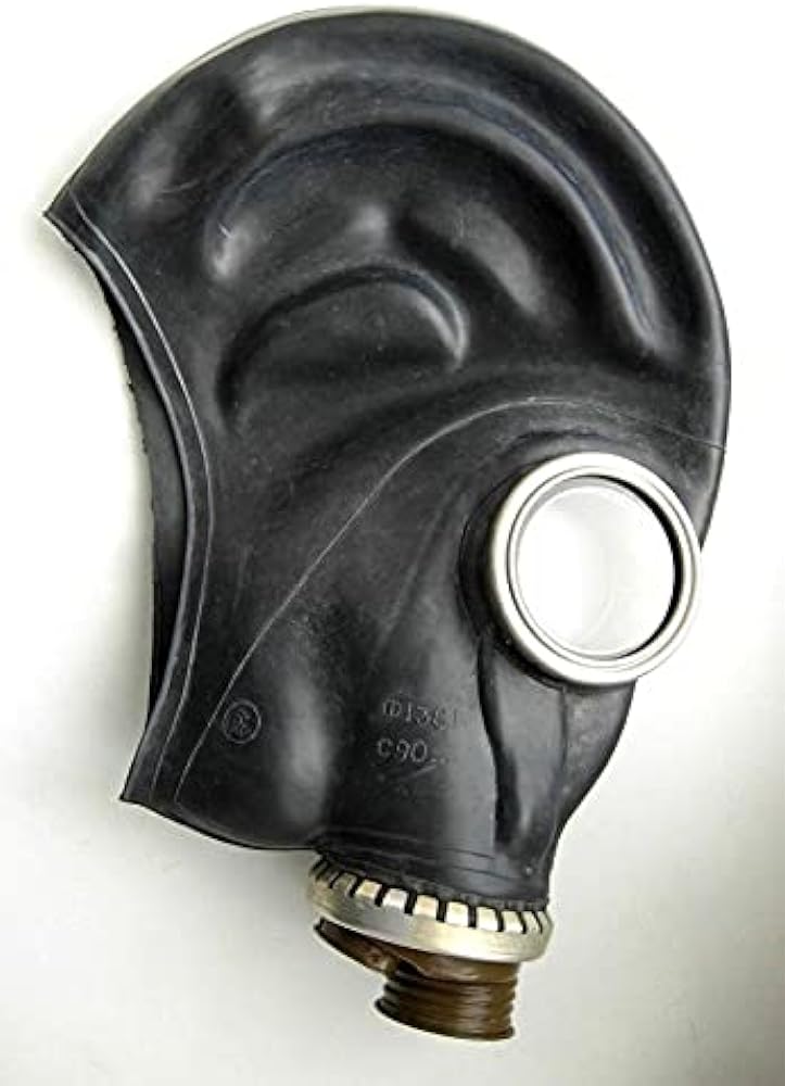 Amazon.co.jp: ロシアガスマスク GP5 ブラック 本物のゴム フル