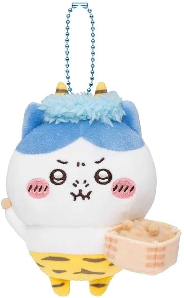 Amazon.co.jp: ちいかわ 節分だ！！マスコット ぬいぐるみ (ハチワレ