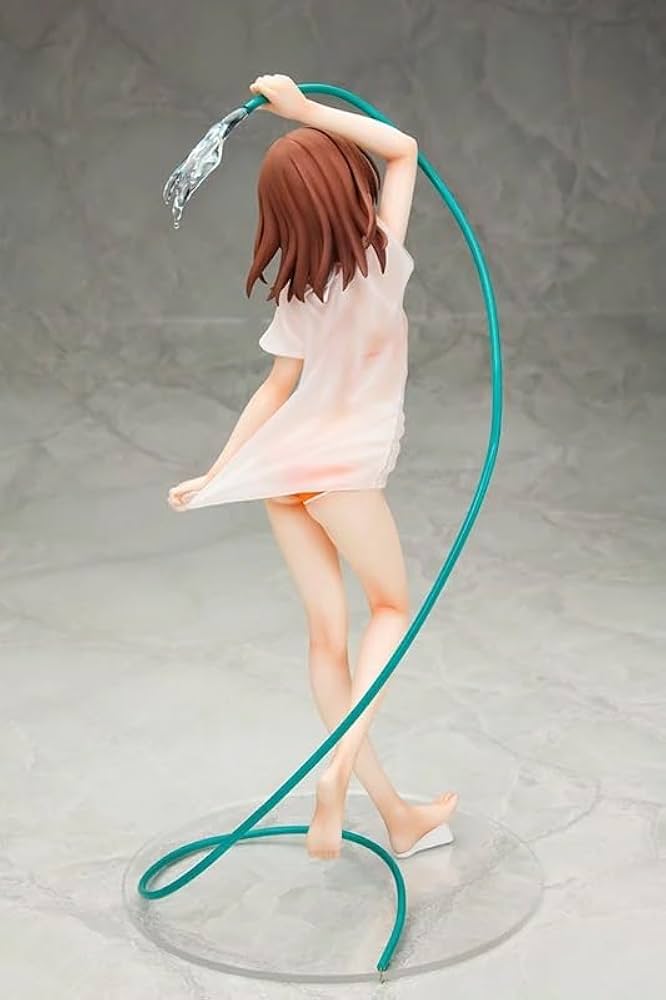 Amazon | とある科学の超電磁砲S 御坂美琴 水遊びフィギュア アニメVer