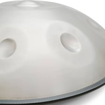 Amazon | MASH handpan D マイナー ハンドパン 9音 シルバー色 D Minor