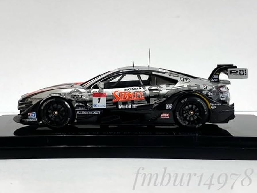 Amazon.co.jp: 絶版 EBBRO エブロ 1/43 STANLEY NSX-GT No.1 SUPER GT