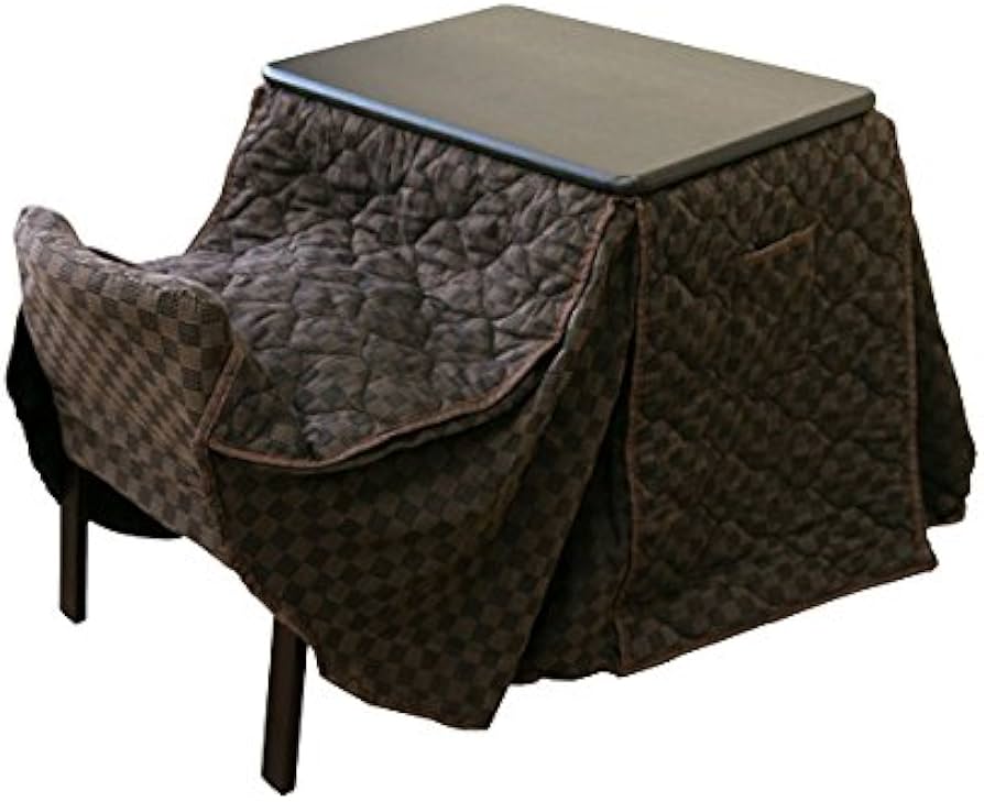 Amazon.co.jp : 長方形パーソナルコタツ 布団・イス付3点セット ひとり