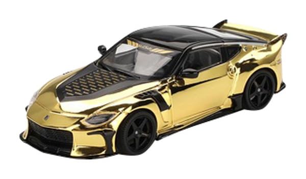 Amazon | MINI GT 1/64 ニッサン Z Veilside FFZ400 ゴールドクロム