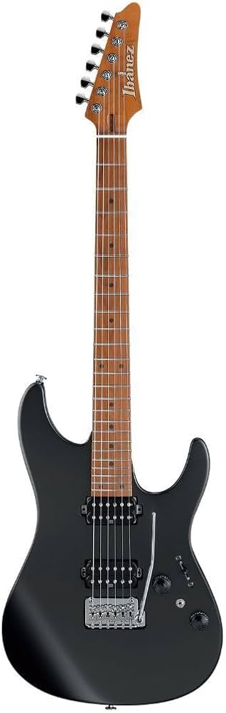 Amazon.com: Ibanez Prestige AZ2402 Electric Guitar - Black Flat
