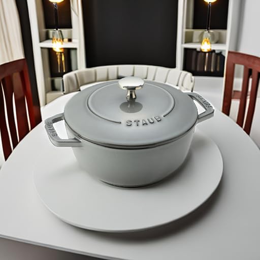 Amazon.co.jp: ストウブ(Staub) 「 ワナベ グレー M 18cm 」 両手 鋳物