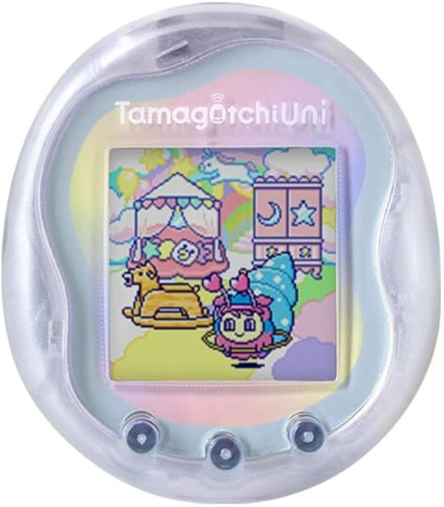 Amazon.co.jp: Tamag otchi Uni Aurora Prism White プレミアム バン