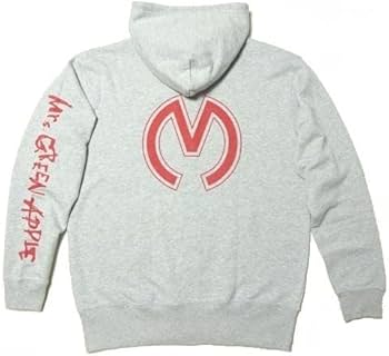Amazon.co.jp: Mrs. Green Apple Full Zip Sweatshirt Hoodie L Gray