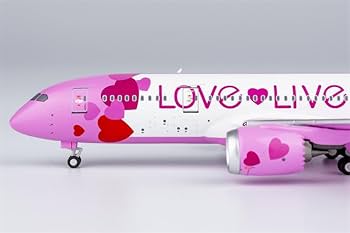 Amazon.co.jp: NG Models 1:400 完成品 Love Live for Boeing B787-8