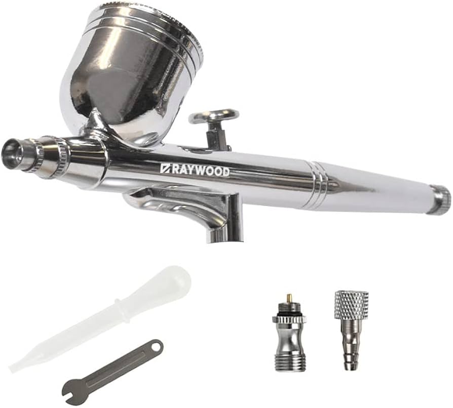 Amazon | RAYWOOD エアブラシ デルタ ハンドピース ダブルアクション