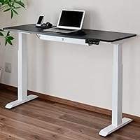 Amazon.co.jp: [山善] 電動昇降デスク スリム 昇降式 幅100×奥行50×高