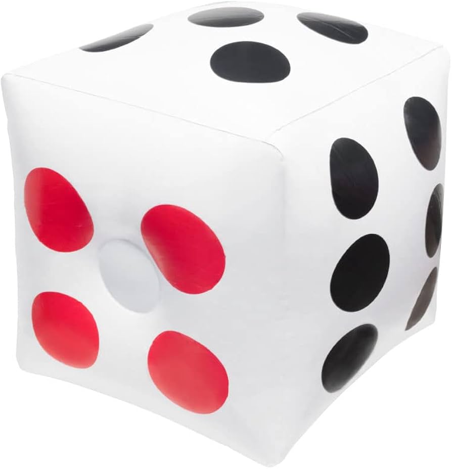 Amazon | A-ITEM ジャンボサイコロ 巨大サイコロ 空気 特大サイコロ