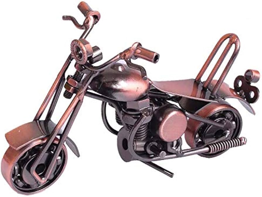 Amazon.co.jp: KOUSO 鉄製 鉄アート 置物 雑貨 バイク オートバイ