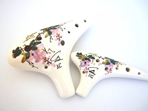 Amazon.co.jp: フォーカリンクオカリナ 手描きシリーズ アルトC管（4C