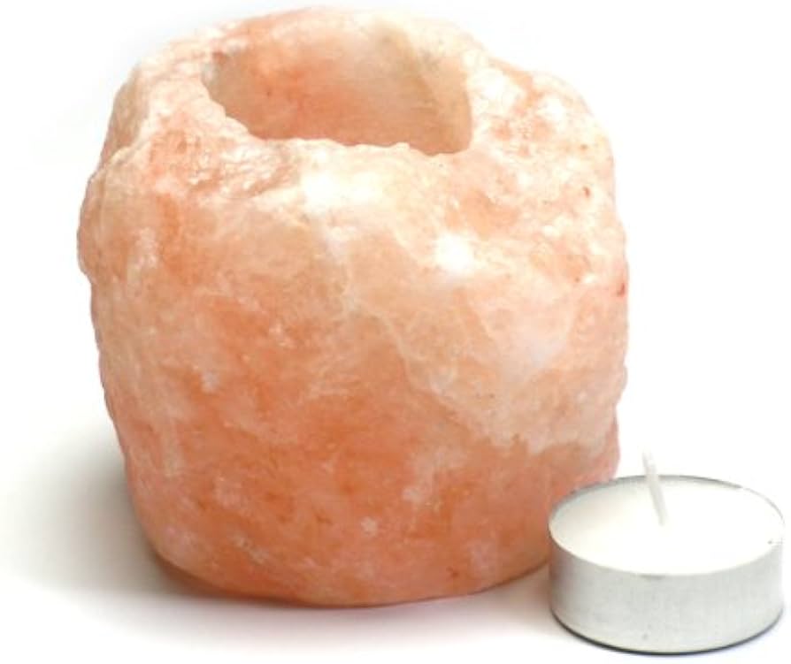 Amazon.co.jp: ヒマラヤ岩塩 キャンドルホルダー1～1.4kg ピンクソルト