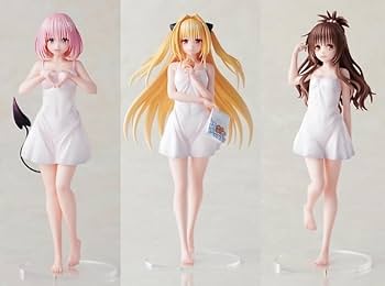 Amazon.co.jp: To LOVEる 原画展 1/6スケール フィギュア モモ 金色の