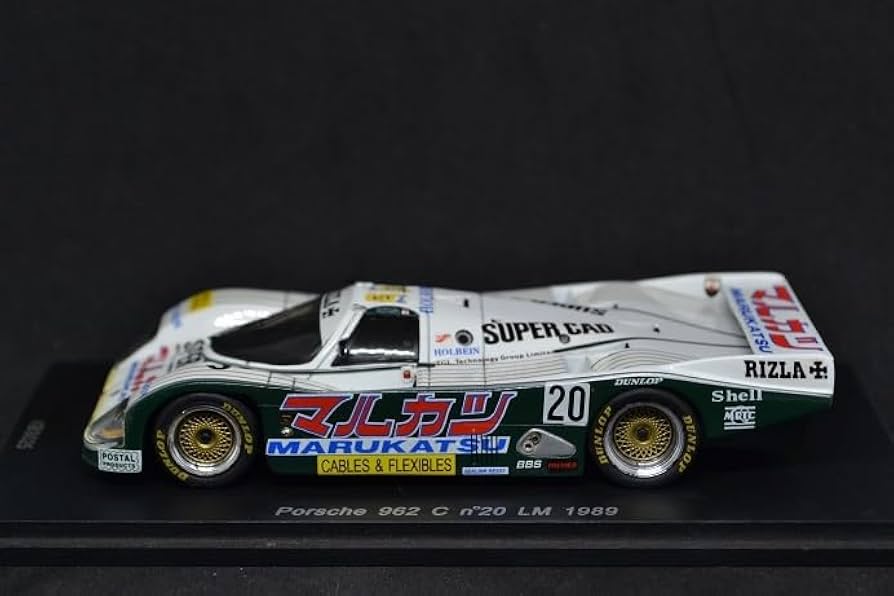 Amazon.co.jp: SPARK 1/43 962 C #20 LM 1989 スパーク ポルシェ 962C