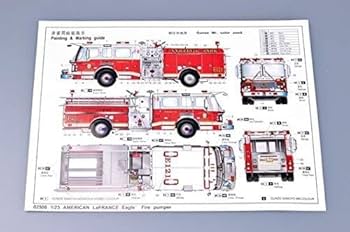 Amazon | トランペッター 1/25 アメリカ消防ポンプ車 プラモデル