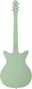 Amazon.com: Danelectro '59M NOS+ Electric Guitar - Keen Green