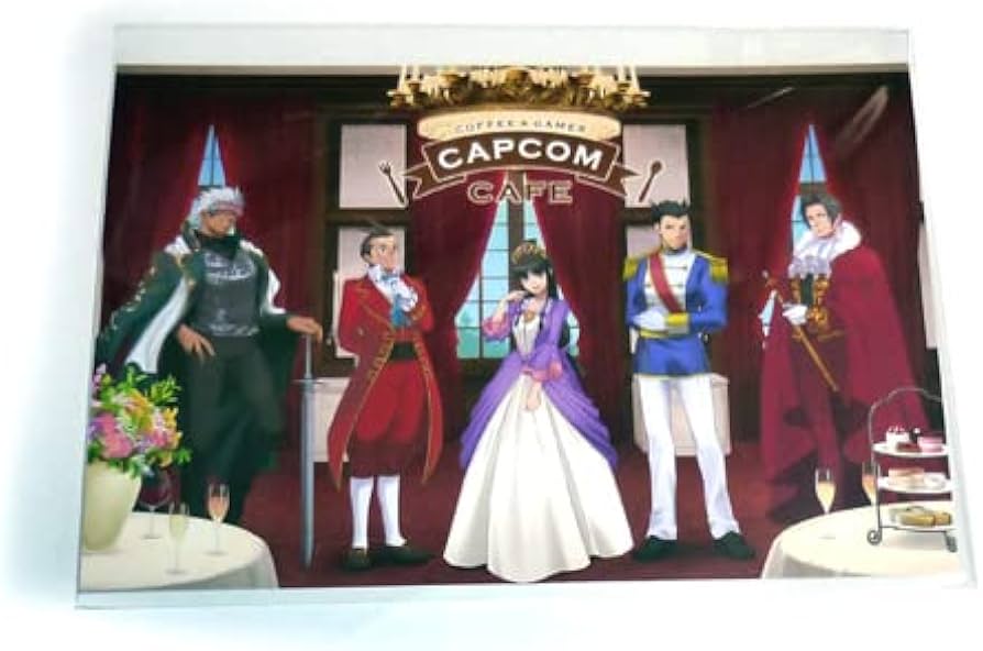 Amazon.co.jp: 逆転裁判 ポストカード 集合絵 成歩堂龍一 御剣怜侍