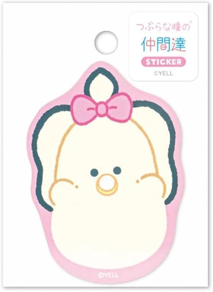 Amazon | つぶらな瞳のステッカー シール かわいい めんだこ うさぎ