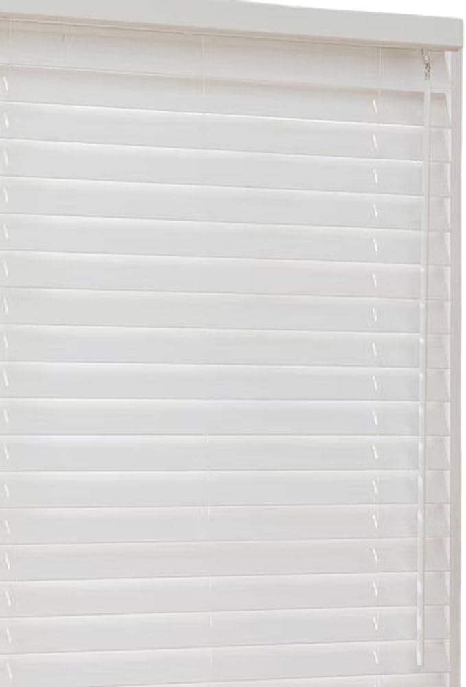 Amazon｜ニトリ(NITORI) ひもなし簡単昇降 木製風PVCブラインド 60X98