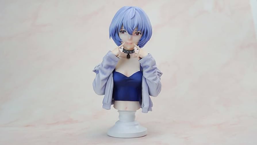 Amazon.co.jp: 綾波レイ あやなみレイ フィギュア 私服Ver. 1/4