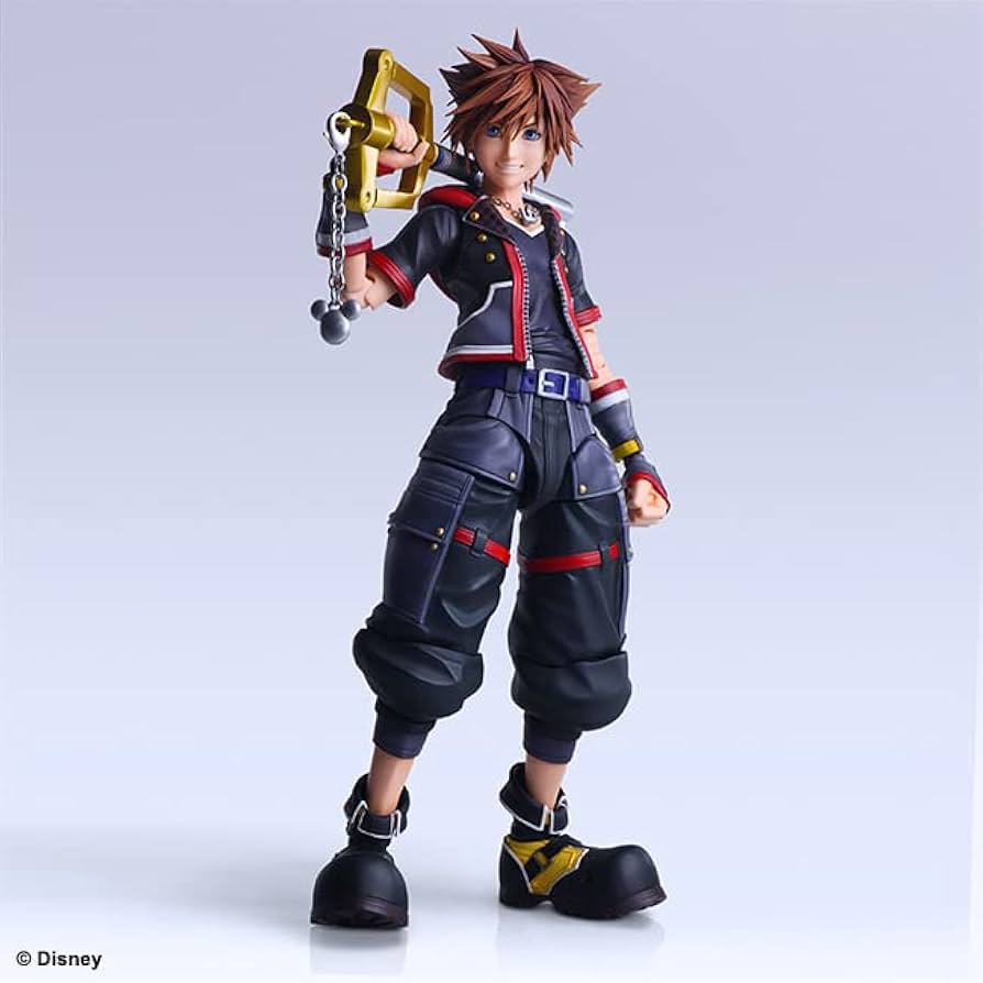 Amazon.com: Kingdom Hearts III: Sora Play Arts Kai Deluxe Action