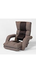 Amazon｜座椅子生活 明光ホームテック 腰の神様がくれた座椅子 3WAY