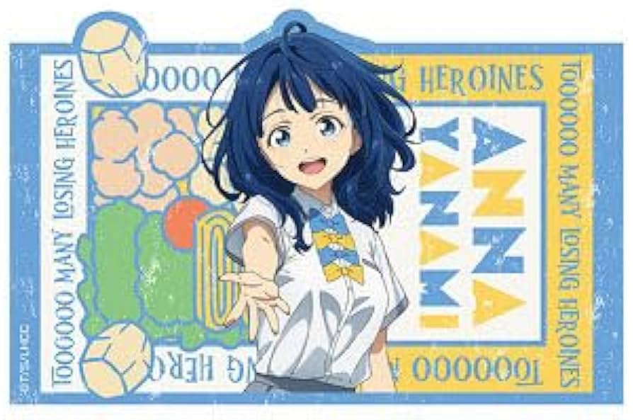 Amazon.co.jp: 負けヒロインが多すぎる！ トラベルステッカー 1.八奈見