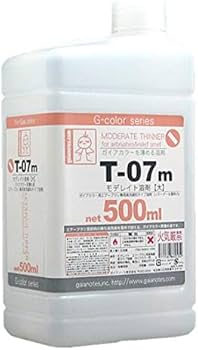 Amazon.co.jp: ガイアノーツ T-07m モデレイト溶剤 (大) 500ml : ホビー
