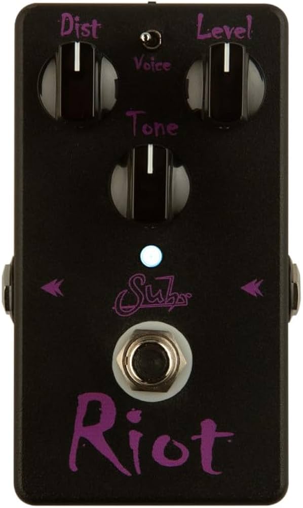 Amazon | Suhr ギター エフェクター Riot Black Edition