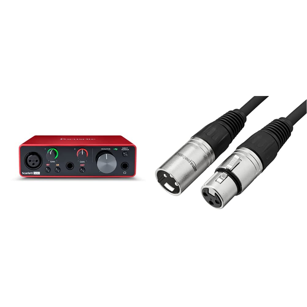 Focusrite Scarlett Solo (3rd Gen) USB Audio Interface with Pro