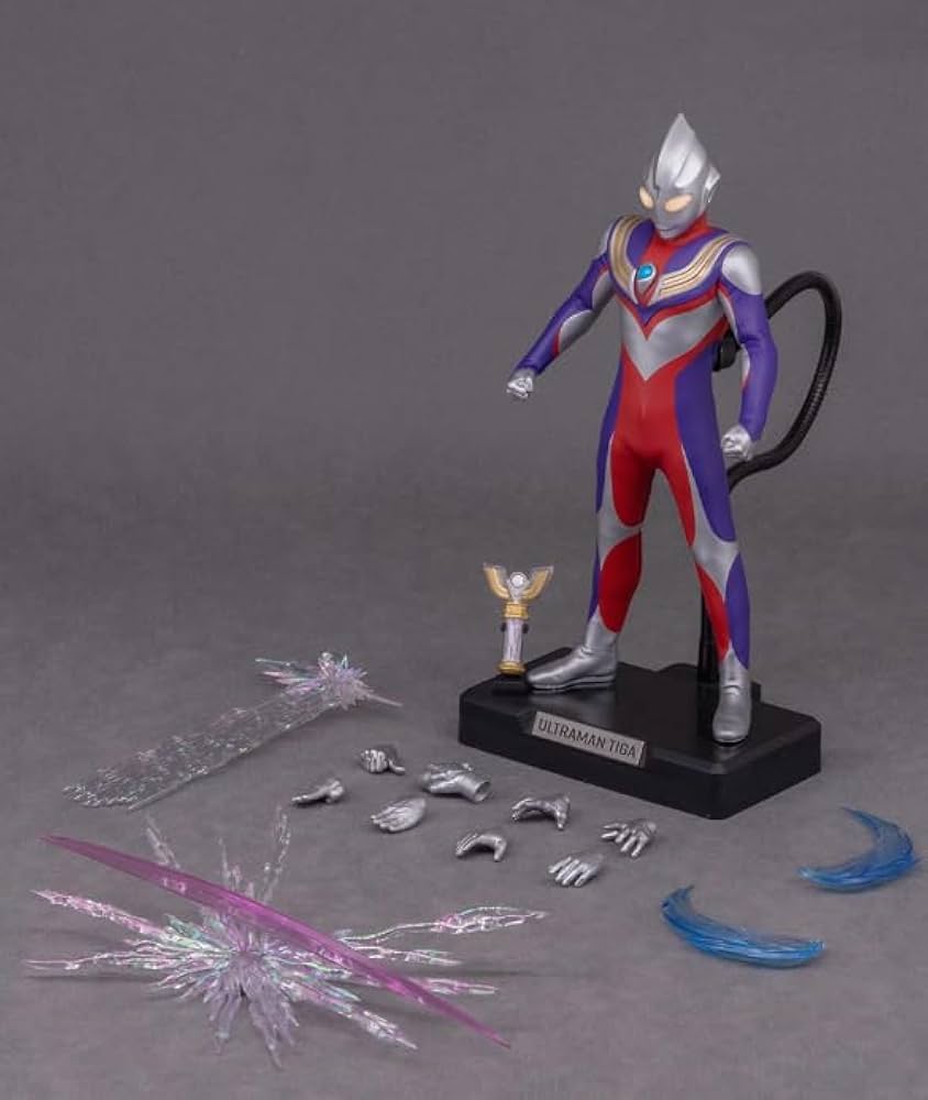 Amazon.co.jp: ALPHAMAX ウルトラマンティガ マルチタイプ 1/12 可動