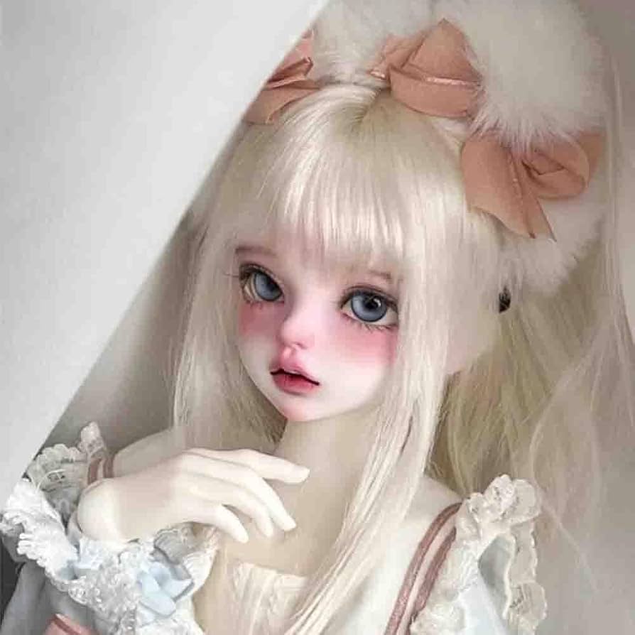 Amazon.co.jp: Meeler BJDドール 1/4 女の子 41cm SD 樹脂球体関節人形