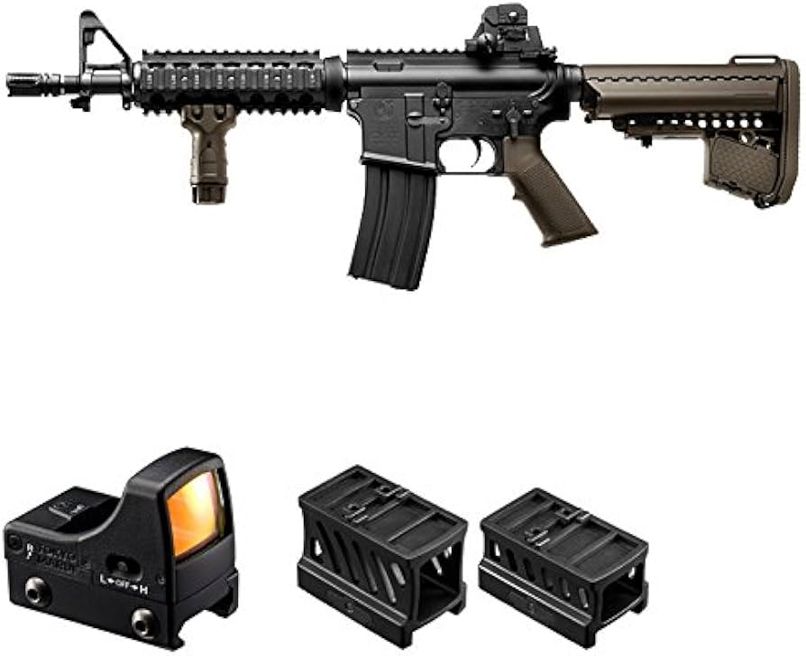Amazon | 【東京マルイ】 Colt M4 CQB－R FDE ドットサイト セット (次