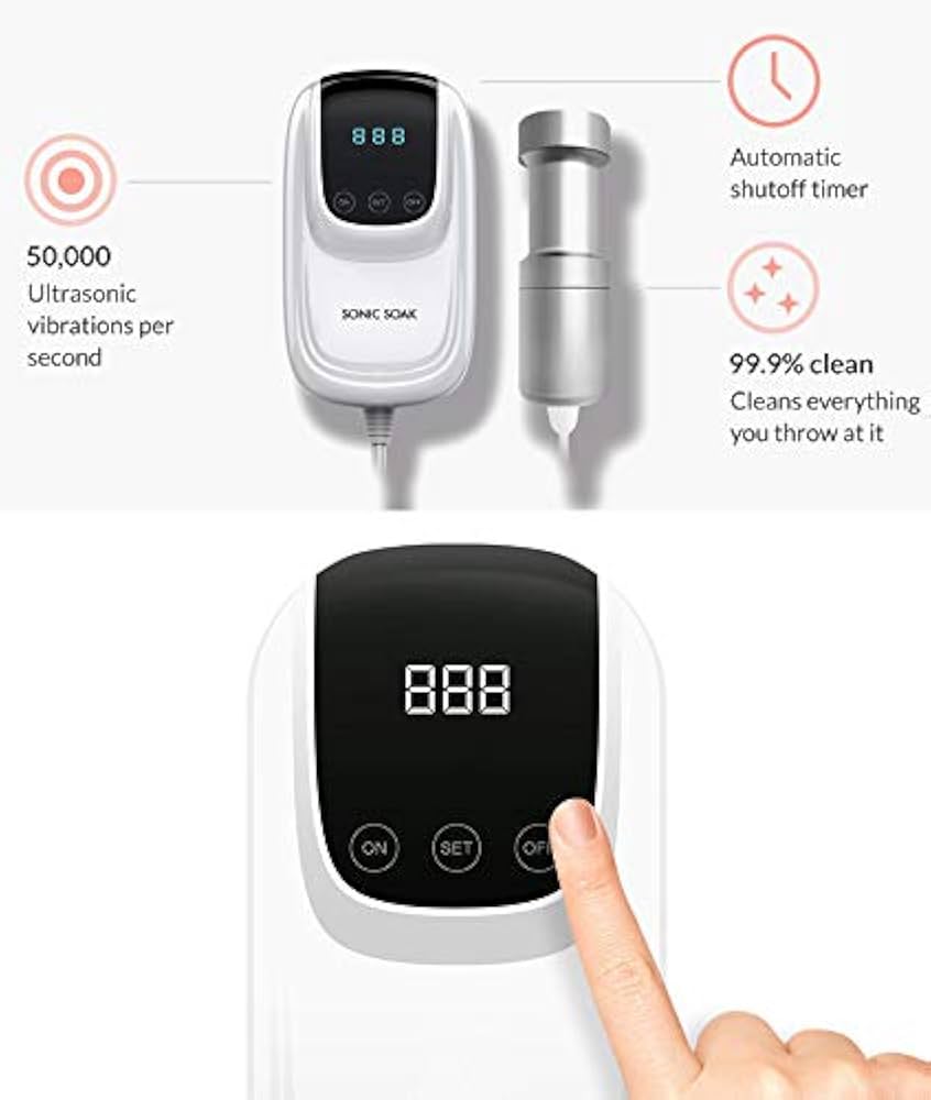 Amazon.co.jp: 【日本正規品】SONIC SOAK ソニックソーク 超音波洗浄器