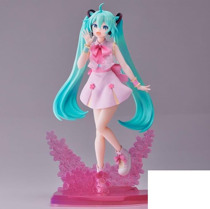 Amazon | JPプロダクツ 初音ミク フィギュア (さくらみく おまたすVer