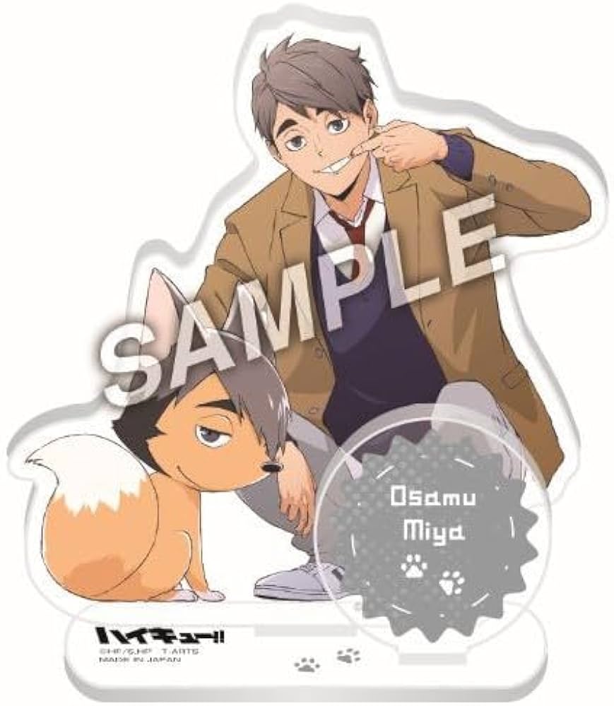 Amazon.co.jp: ハイキュー アクリルスタンド 宮治 稲荷埼 playing