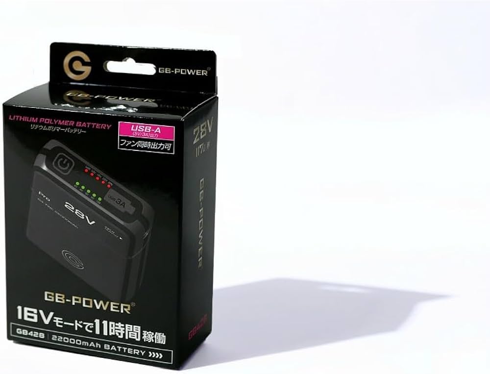 Amazon.co.jp: 長信ジャパン春夏GB-POWER GB428バッテリー28V電圧 正規