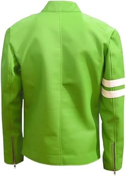 Amazon.com: Trifoliate Ben Alien Adult Green Jacket - Superhero